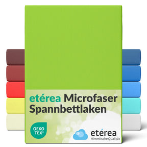 etérea Microfaser Kinder Spannbettlaken - 60x120 - 70x140 cm