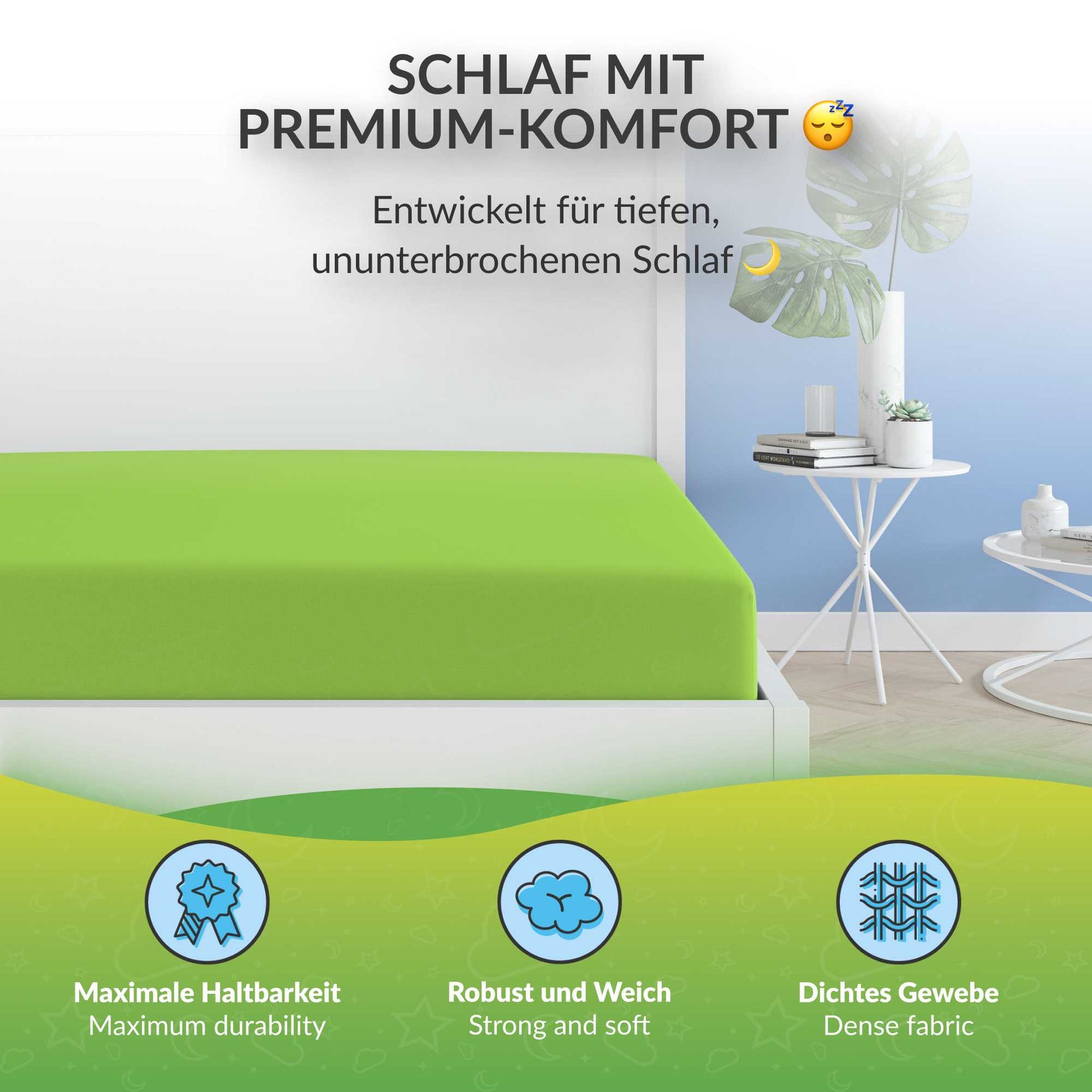 etérea Microfaser Spannbettlaken