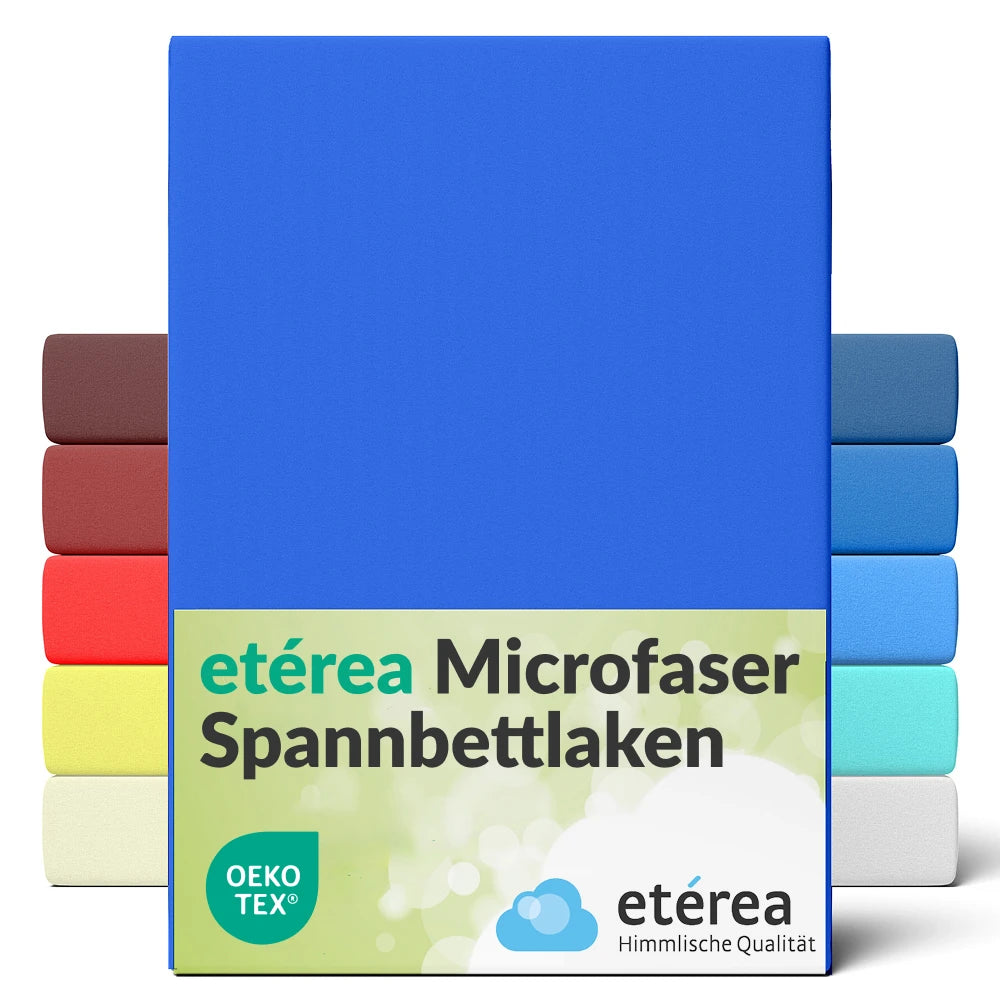 etérea Microfaser Kinder Spannbettlaken - 60x120 - 70x140 cm
