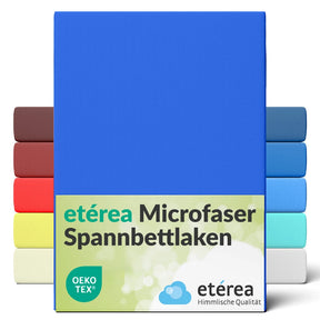etérea Microfaser Kinder Spannbettlaken - 60x120 - 70x140 cm