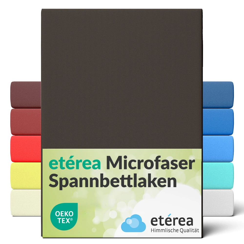 etérea Microfaser Kinder Spannbettlaken - 60x120 - 70x140 cm