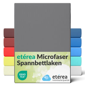 etérea Microfaser Kinder Spannbettlaken - 60x120 - 70x140 cm