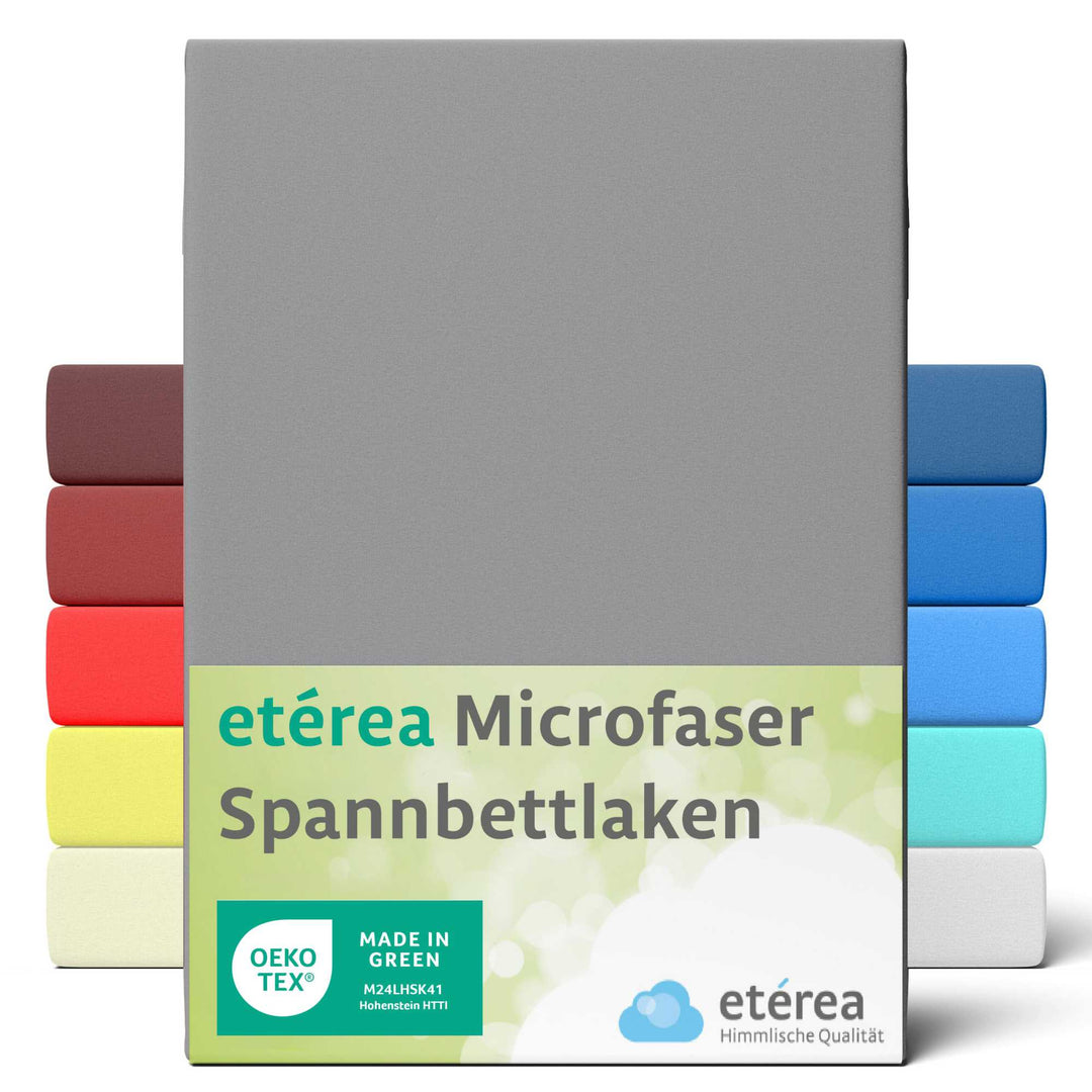 etérea 2er Set Microfaser #farbe_grau