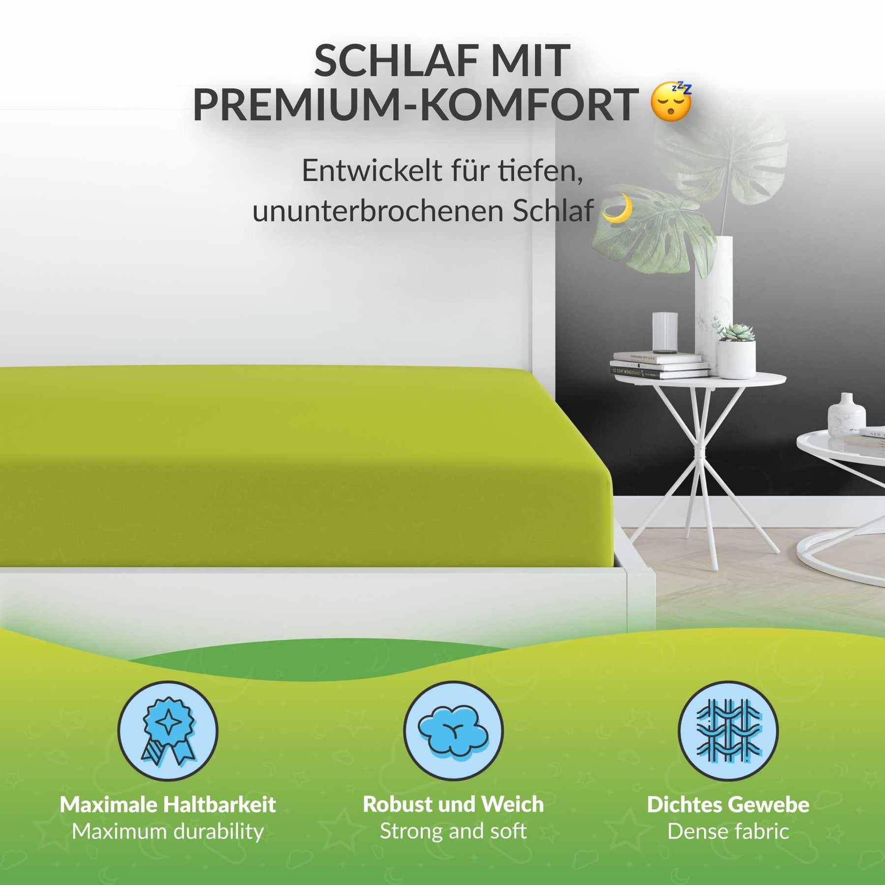 etérea Microfaser Spannbettlaken