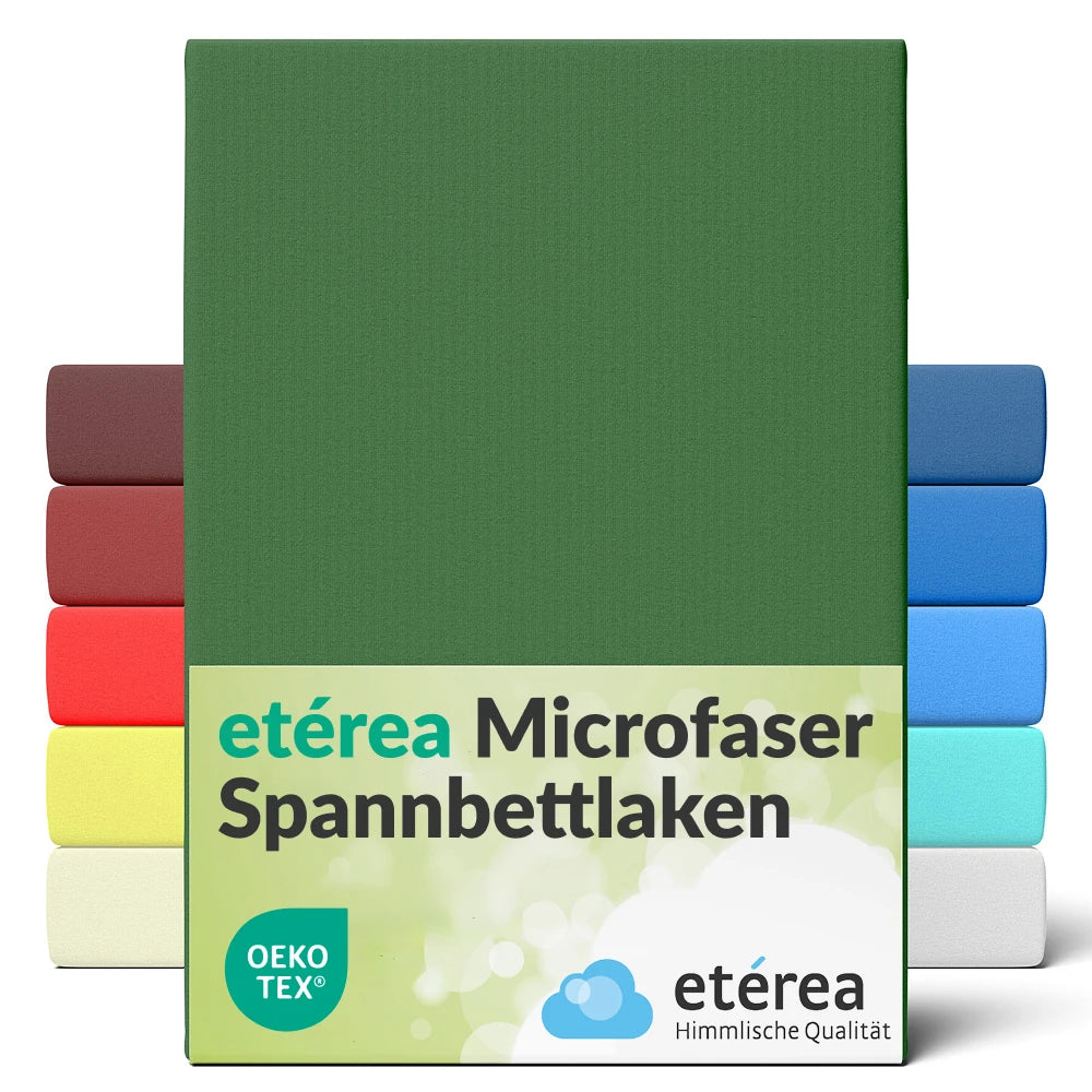 etérea Microfaser Kinder Spannbettlaken - 60x120 - 70x140 cm