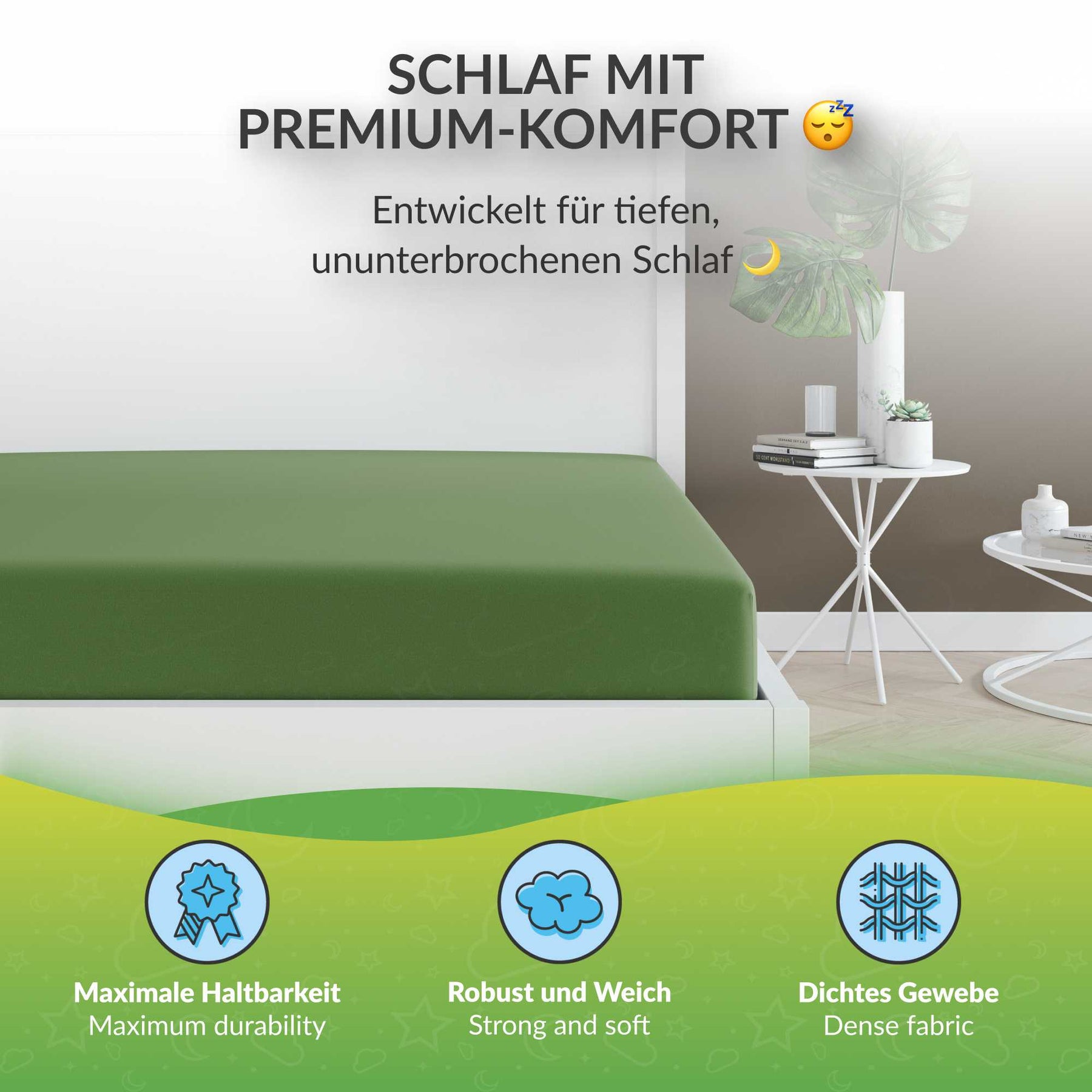 etérea Microfaser Spannbettlaken