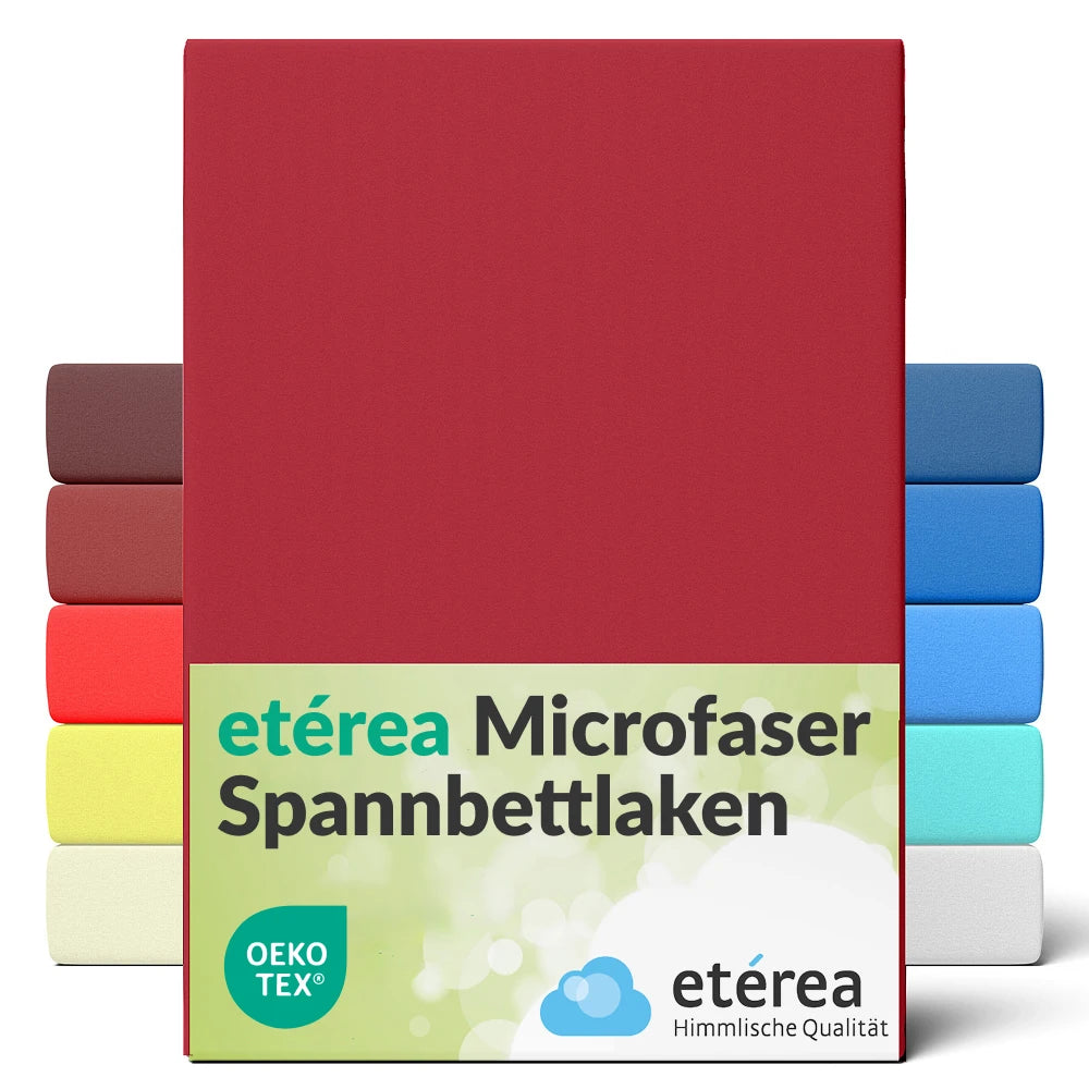 etérea Microfaser Kinder Spannbettlaken - 60x120 - 70x140 cm