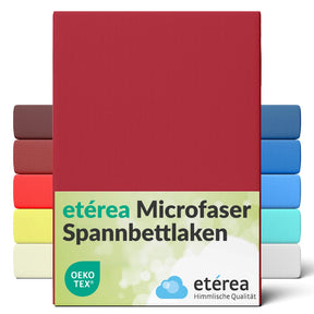 etérea Microfaser Kinder Spannbettlaken - 60x120 - 70x140 cm