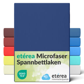 etérea Microfaser Kinder Spannbettlaken - 60x120 - 70x140 cm