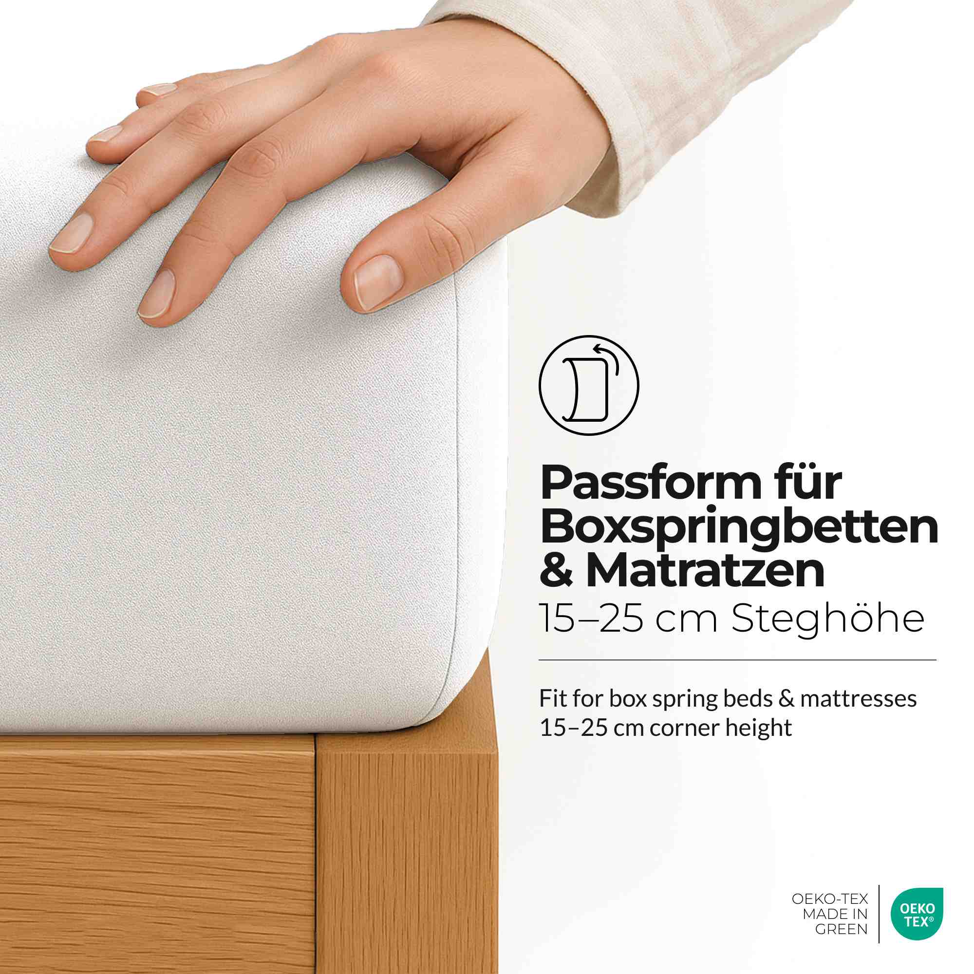 etérea Microfaser Spannbettlaken