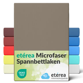 etérea Microfaser Kinder Spannbettlaken - 60x120 - 70x140 cm