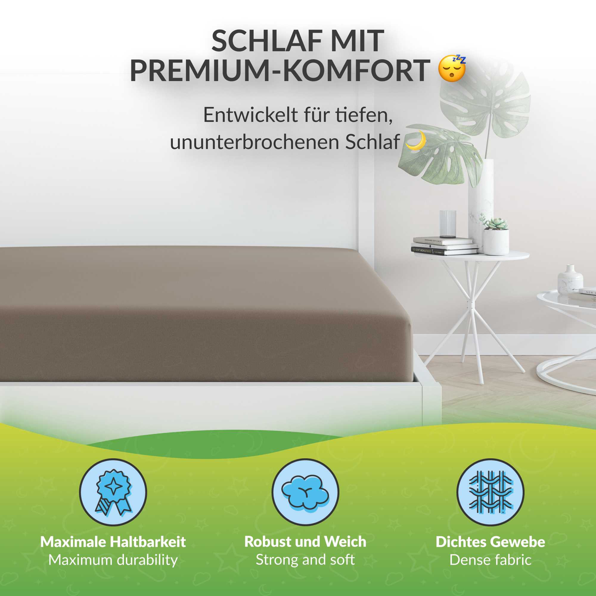 etérea Microfaser Spannbettlaken