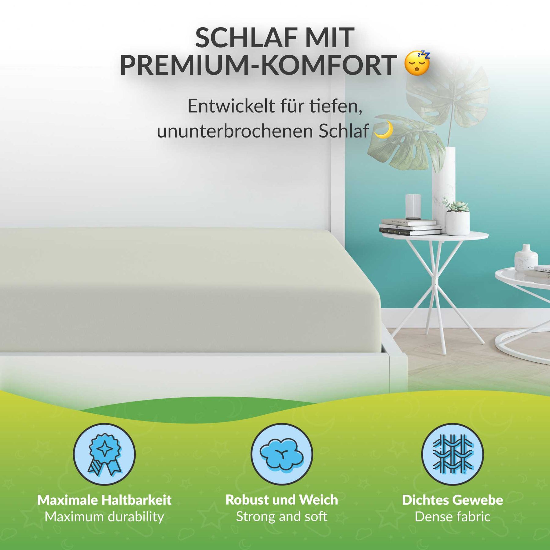 etérea Microfaser Spannbettlaken