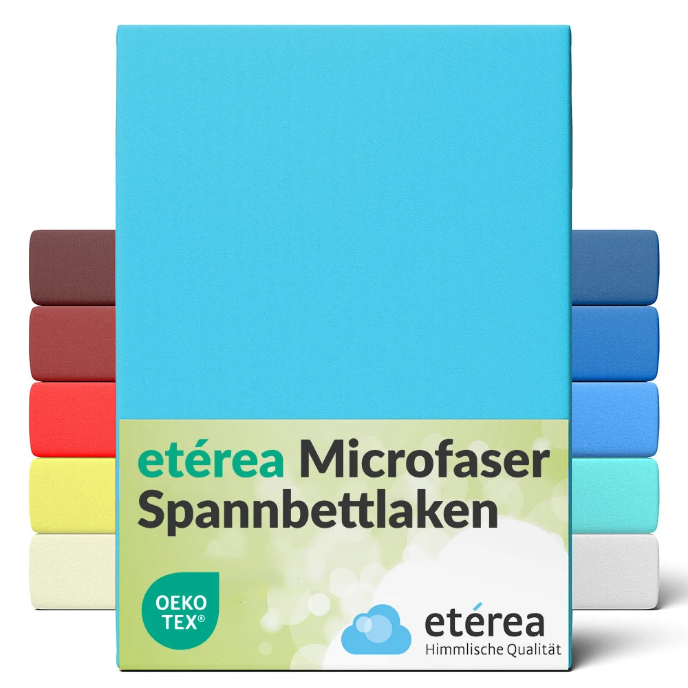 etérea Microfaser Spannbettlaken - 90x200 - 200x200 cm