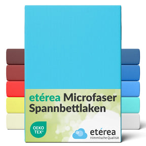 etérea Microfaser Kinder Spannbettlaken - 60x120 - 70x140 cm