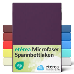 etérea Microfaser Kinder Spannbettlaken - 60x120 - 70x140 cm