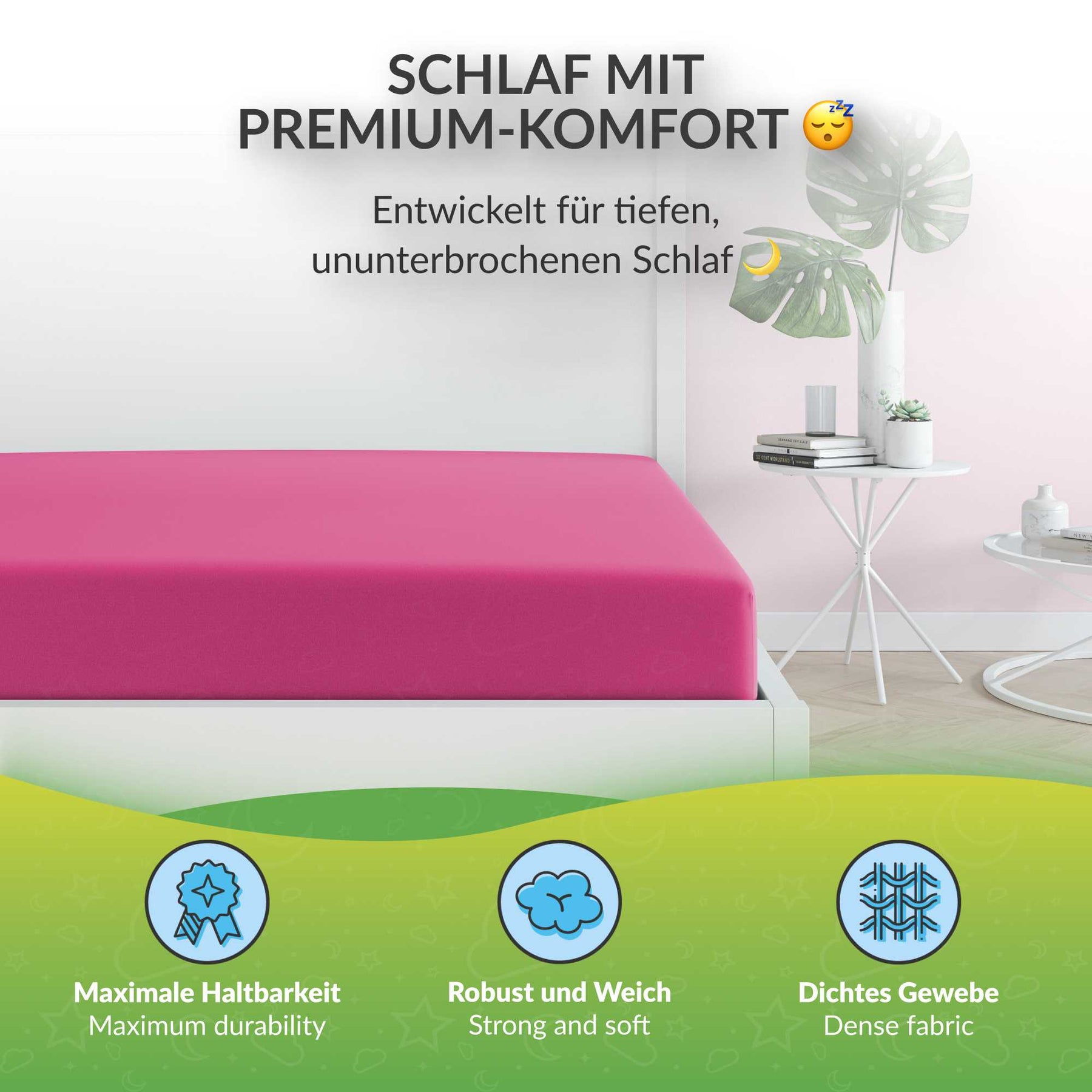 etérea Microfaser Spannbettlaken