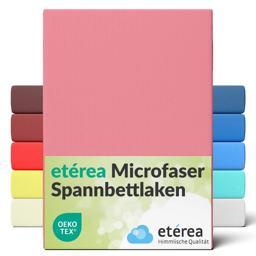 etérea Microfaser Kinder Spannbettlaken - 60x120 - 70x140 cm