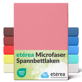 etérea Microfaser Kinder Spannbettlaken - 60x120 - 70x140 cm