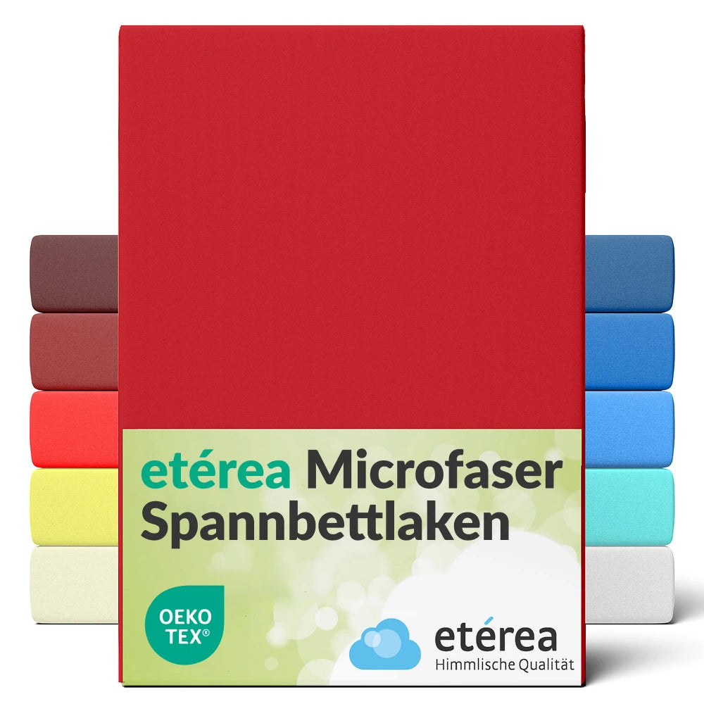 etérea Microfaser Kinder Spannbettlaken - 60x120 - 70x140 cm