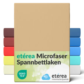 etérea Microfaser Kinder Spannbettlaken - 60x120 - 70x140 cm