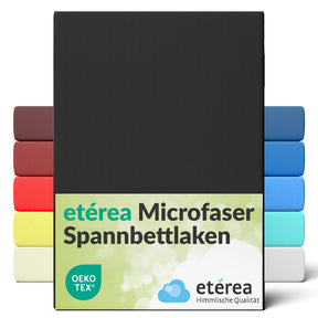 etérea Microfaser Kinder Spannbettlaken - 60x120 - 70x140 cm