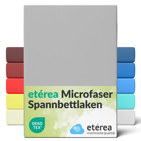 etérea Microfaser Kinder Spannbettlaken - 60x120 - 70x140 cm