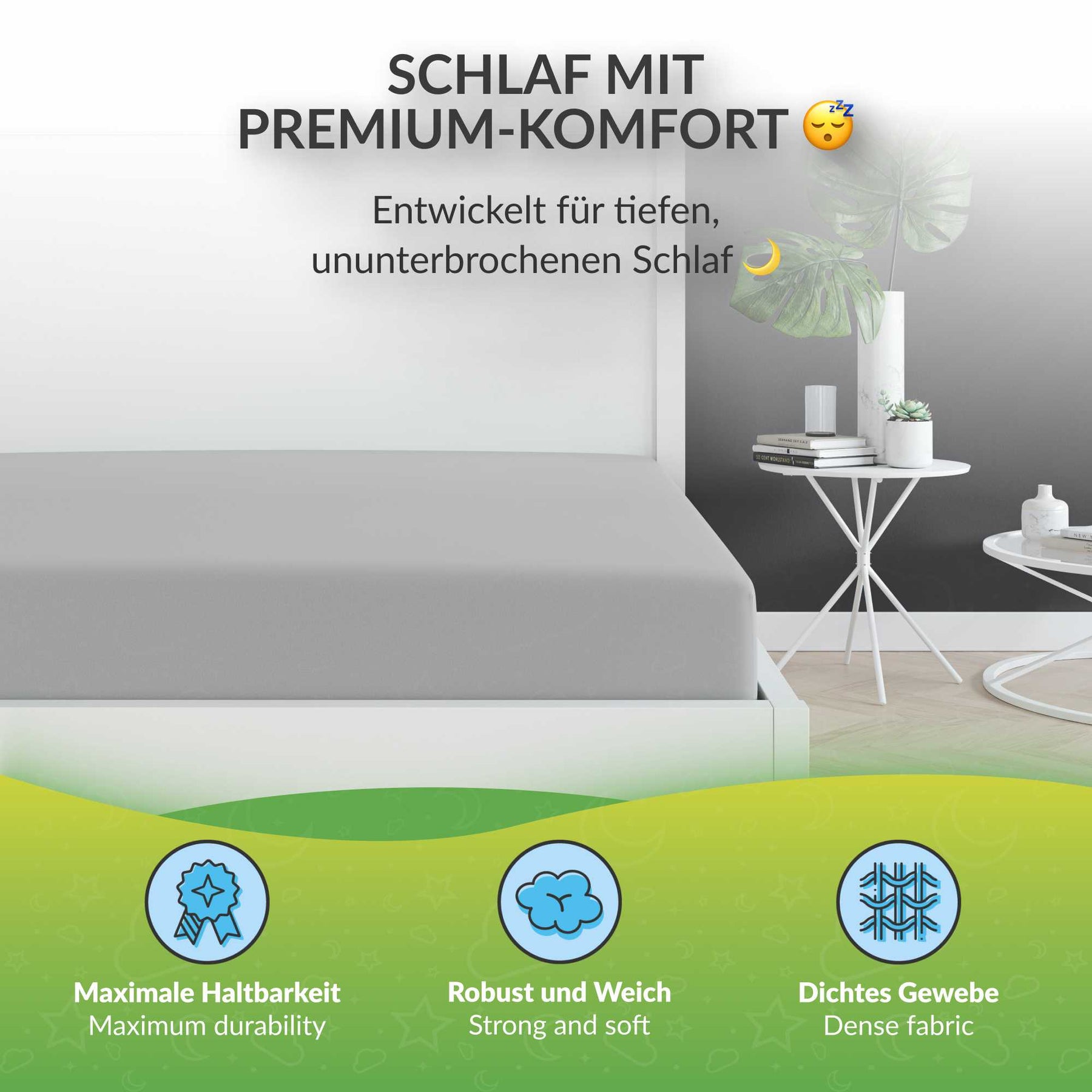 etérea Microfaser Spannbettlaken