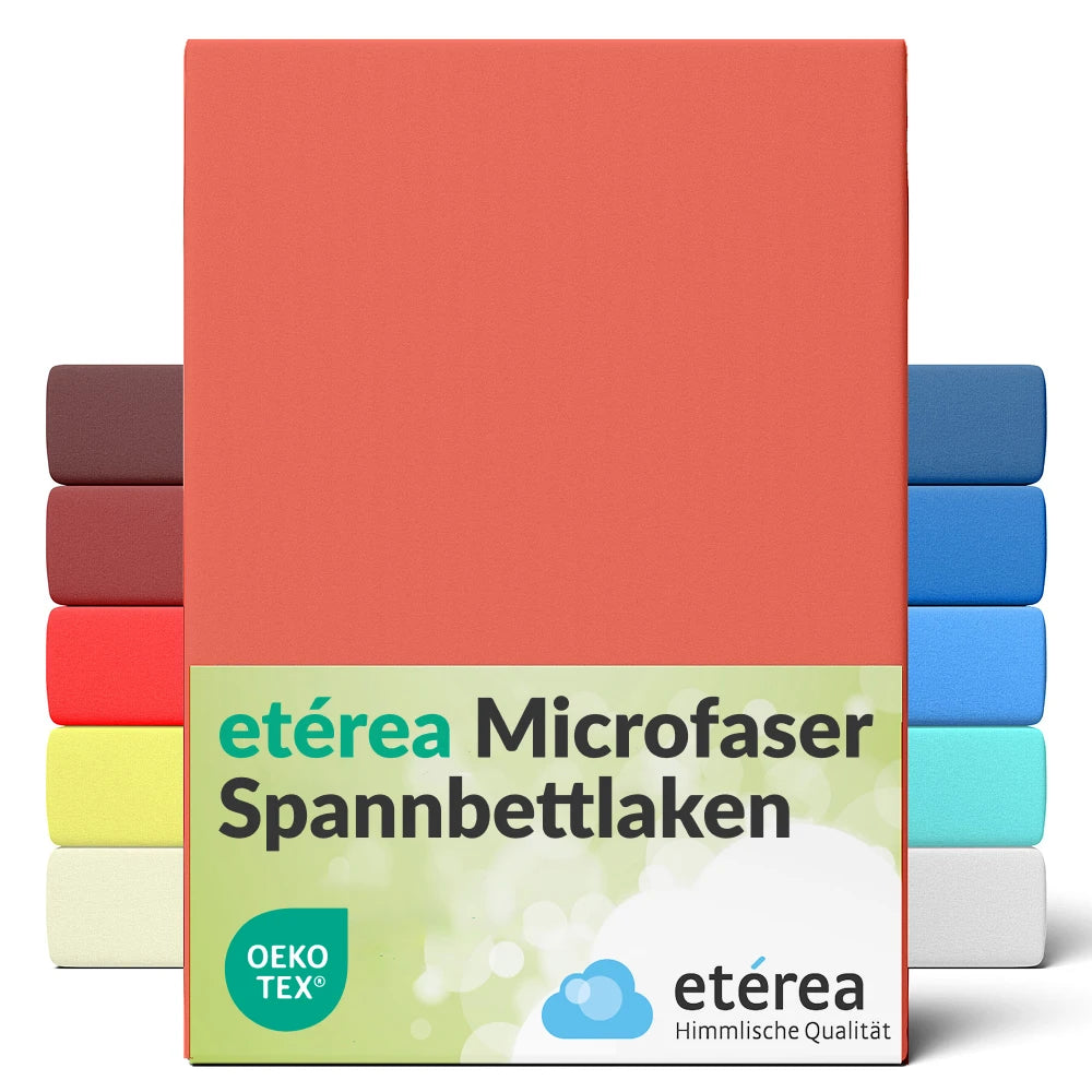 etérea Microfaser Kinder Spannbettlaken - 60x120 - 70x140 cm