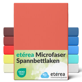 etérea Microfaser Kinder Spannbettlaken - 60x120 - 70x140 cm