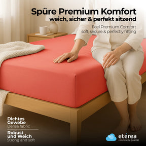 etérea Microfaser Kinder Spannbettlaken - 60x120 - 70x140 cm
