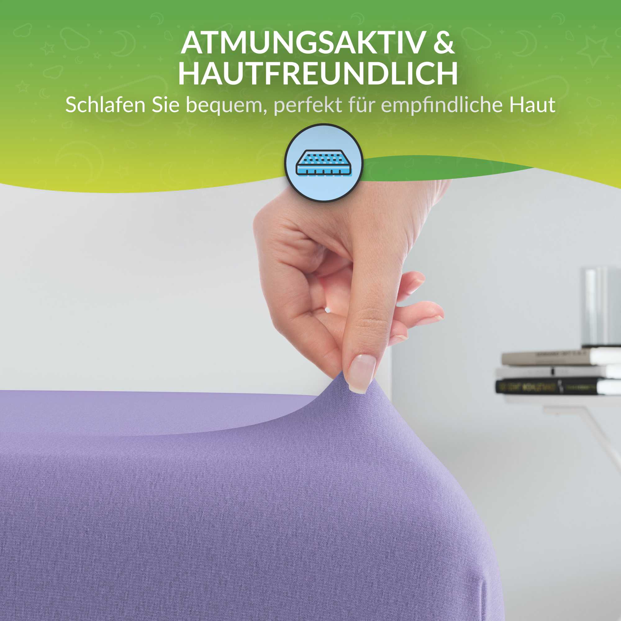 etérea Microfaser Spannbettlaken