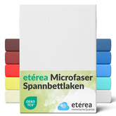etérea Microfaser Kinder Spannbettlaken - 60x120 - 70x140 cm
