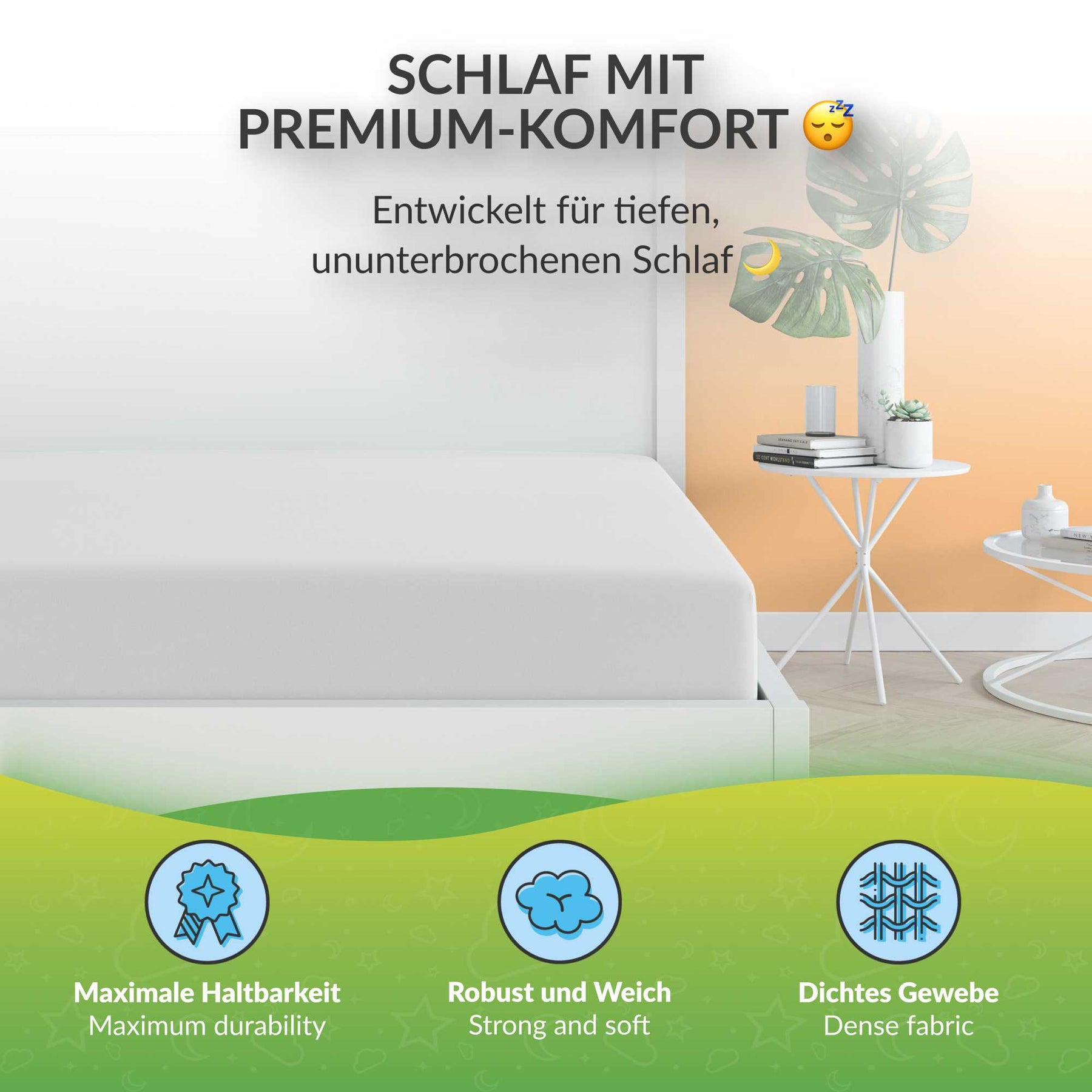 etérea Microfaser Spannbettlaken