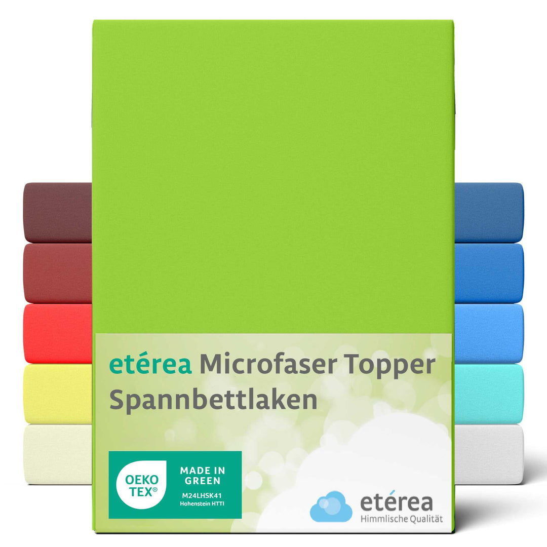 etérea Microfaser Topper #farbe_apfelgruen