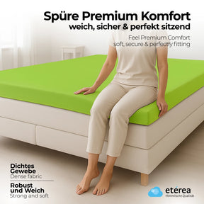 etérea Microfaser Topper Spannbettlaken - 90x200 - 200x220 cm