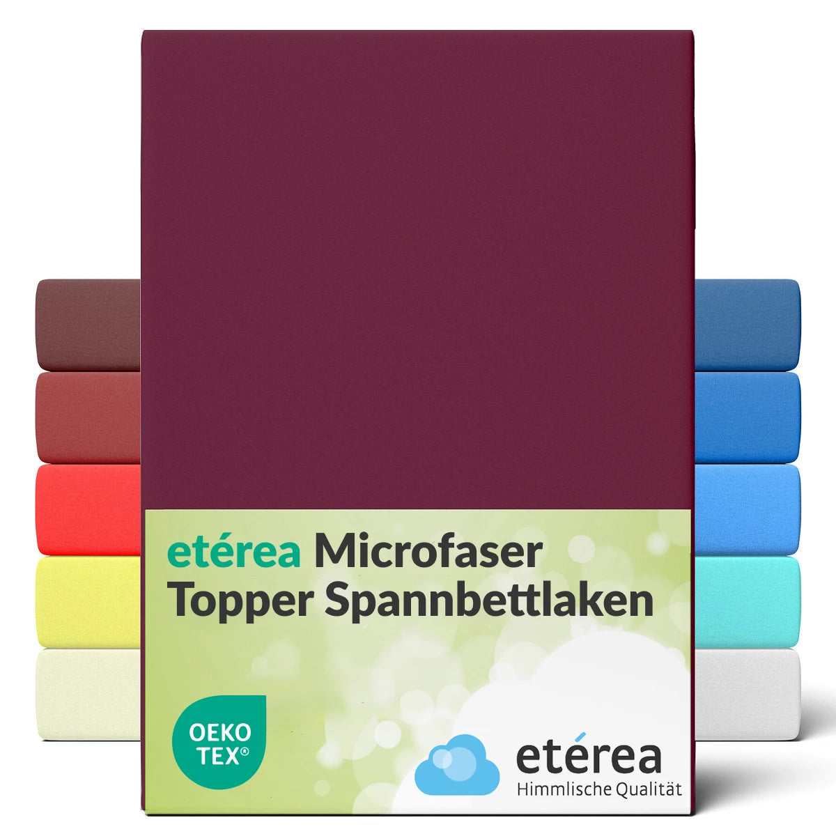etérea Microfaser Topper Spannbettlaken - 90x200 - 200x220 cm