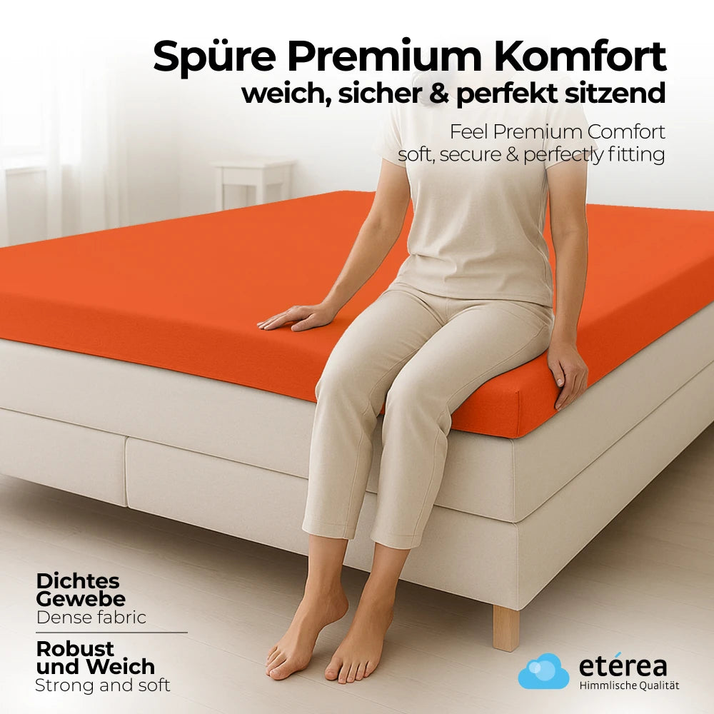 etérea Microfaser Topper Spannbettlaken - 90x200 - 200x220 cm