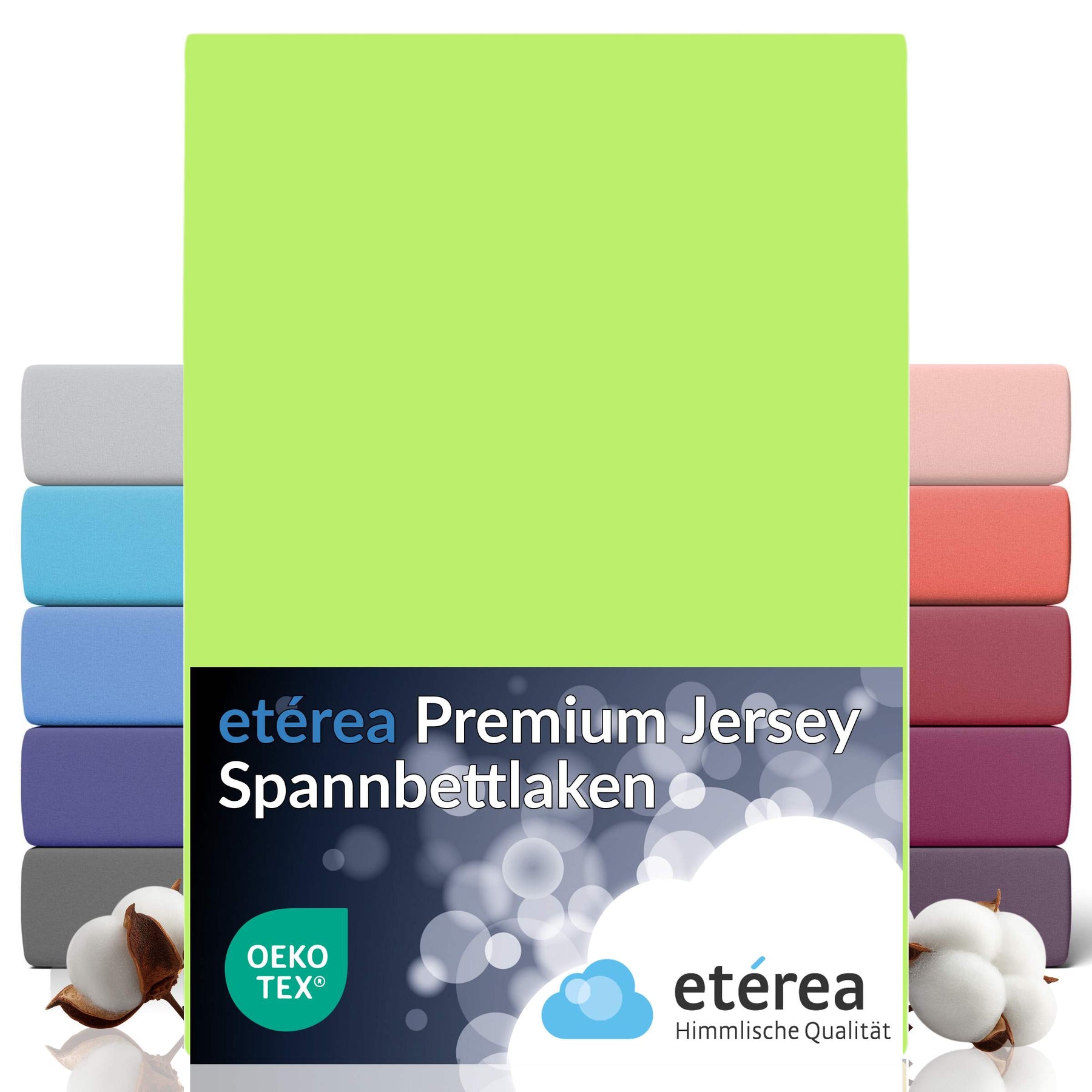 etérea Premium Jersey Spannbettlaken