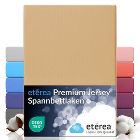 etérea Premium Jersey Spannbettlaken - 90x200 - 200x200 cm
