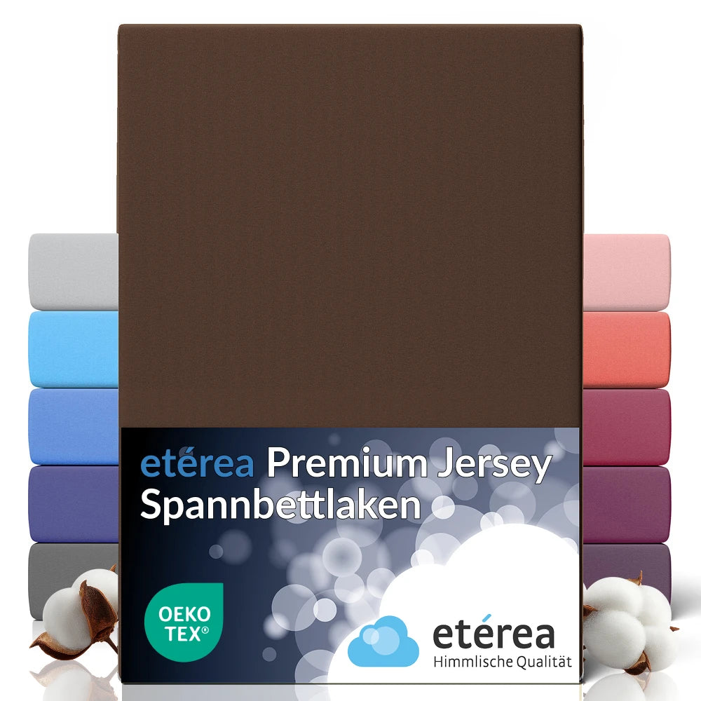 etérea Premium Jersey Spannbettlaken - 90x200 - 200x200 cm