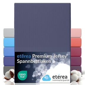 etérea Premium Jersey Spannbettlaken - 90x200 - 200x200 cm