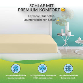 etérea Premium Jersey Spannbettlaken