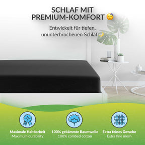 etérea Premium Jersey Spannbettlaken