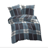 etérea Renforcé Bettwäsche Blockberry Grau #farbe_