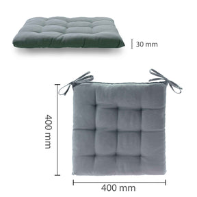 etérea Sitzkissen Stuhlkissen Basic Auflage und Stuhlkissen 40x40cm - Innen und Aussenbereich