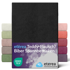 etérea Teddy Flausch Spannbettlaken - 90x200 - 200x220 cm