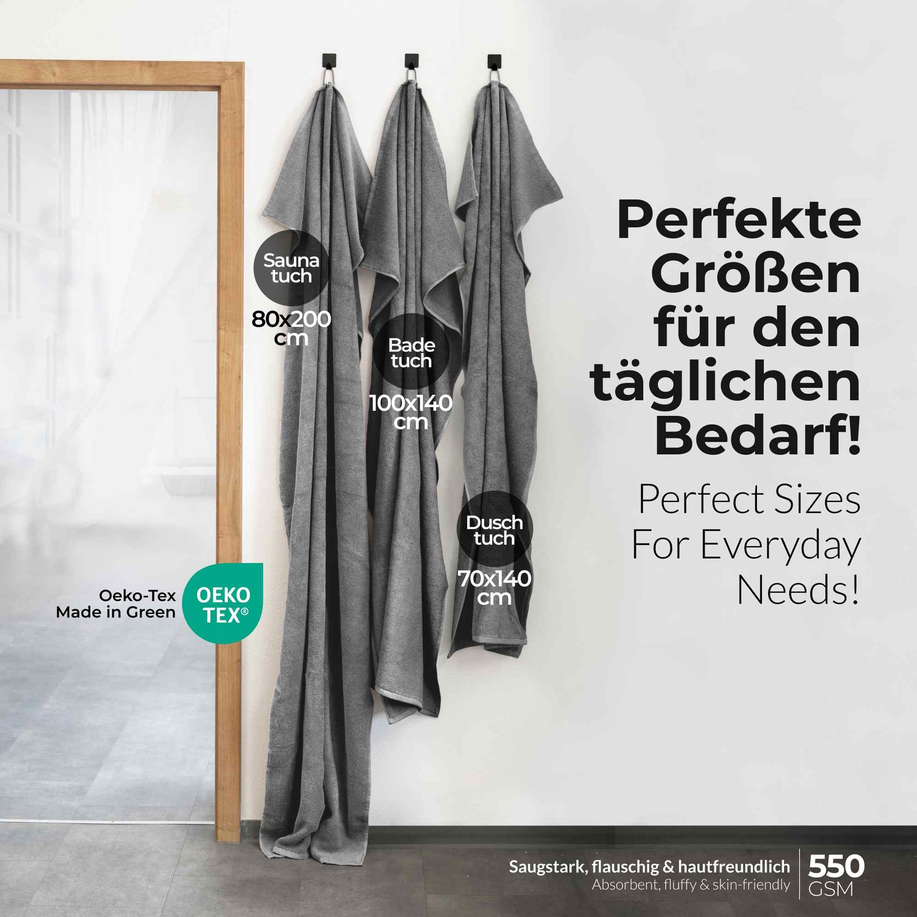 etérea Handtuch Serie Viola ohne Borte