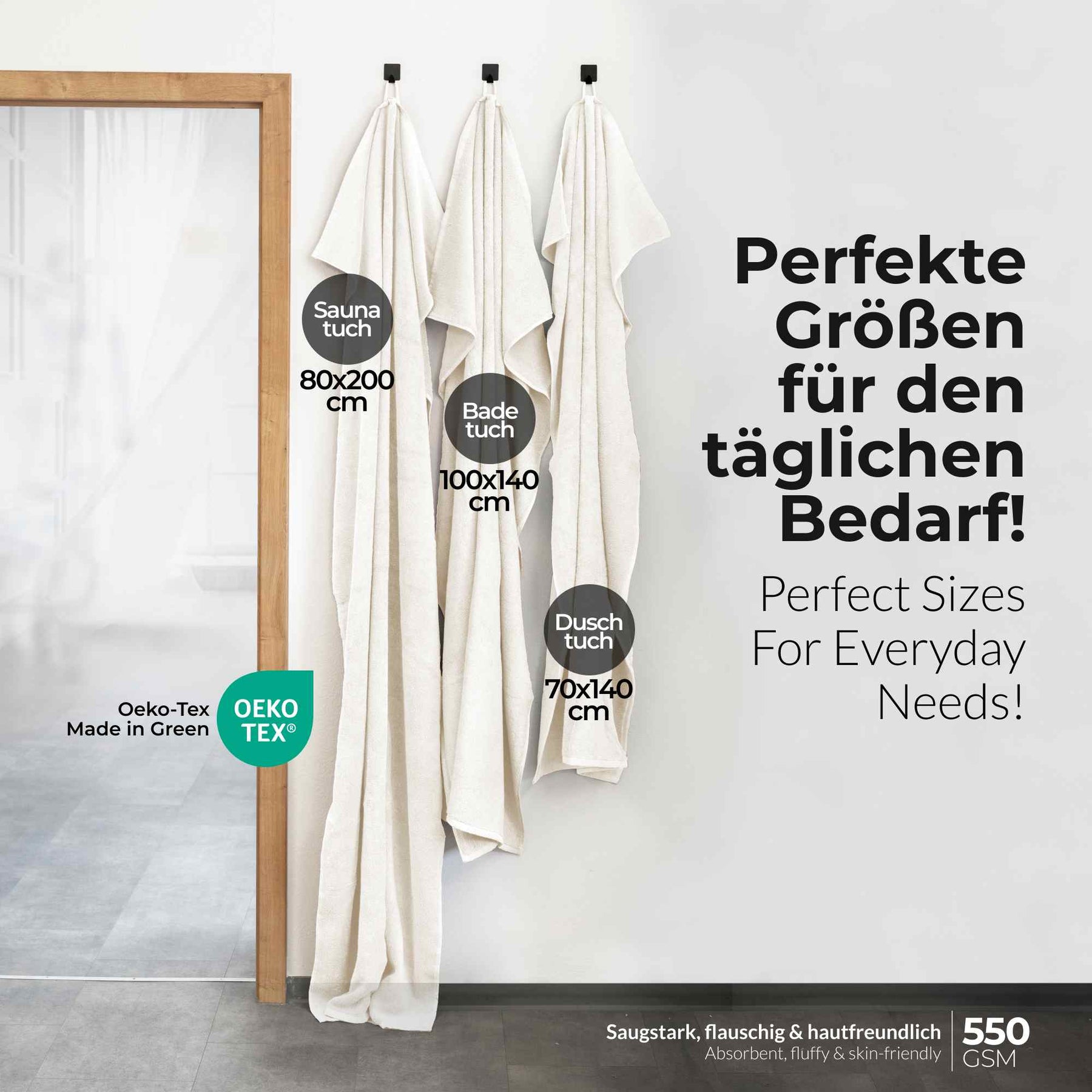 etérea Handtuch Serie Viola ohne Borte