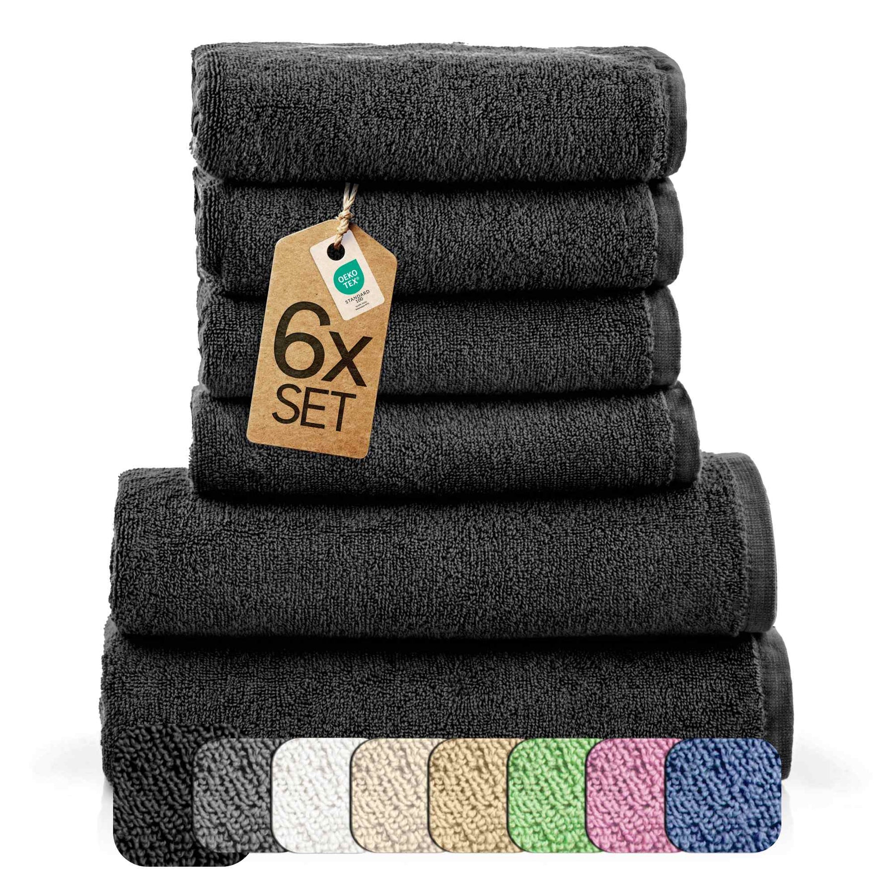 etérea Handtuch Serie Viola ohne Borte